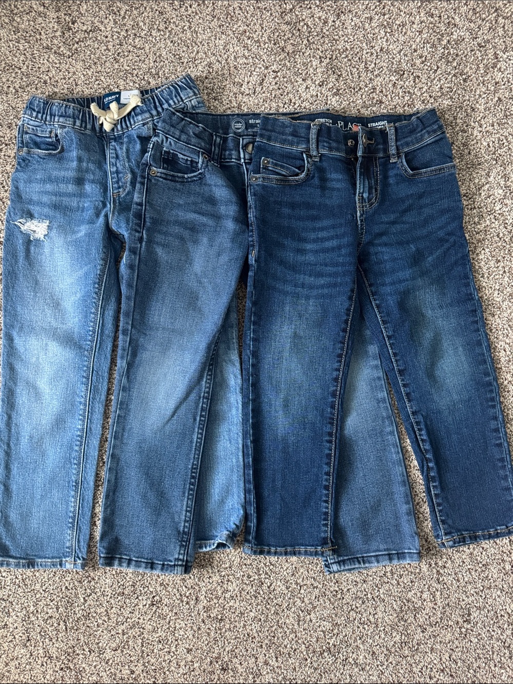 Old Navy, Wonder Nation, and Children’s Place Jeans size 5T